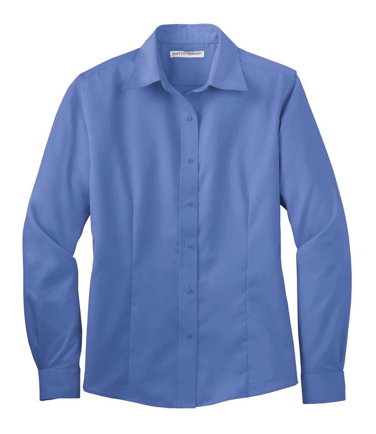 Port Authority L638 Ladies Non-Iron Twill Shirt - Ultramarine Blue - HIT a Double - 5