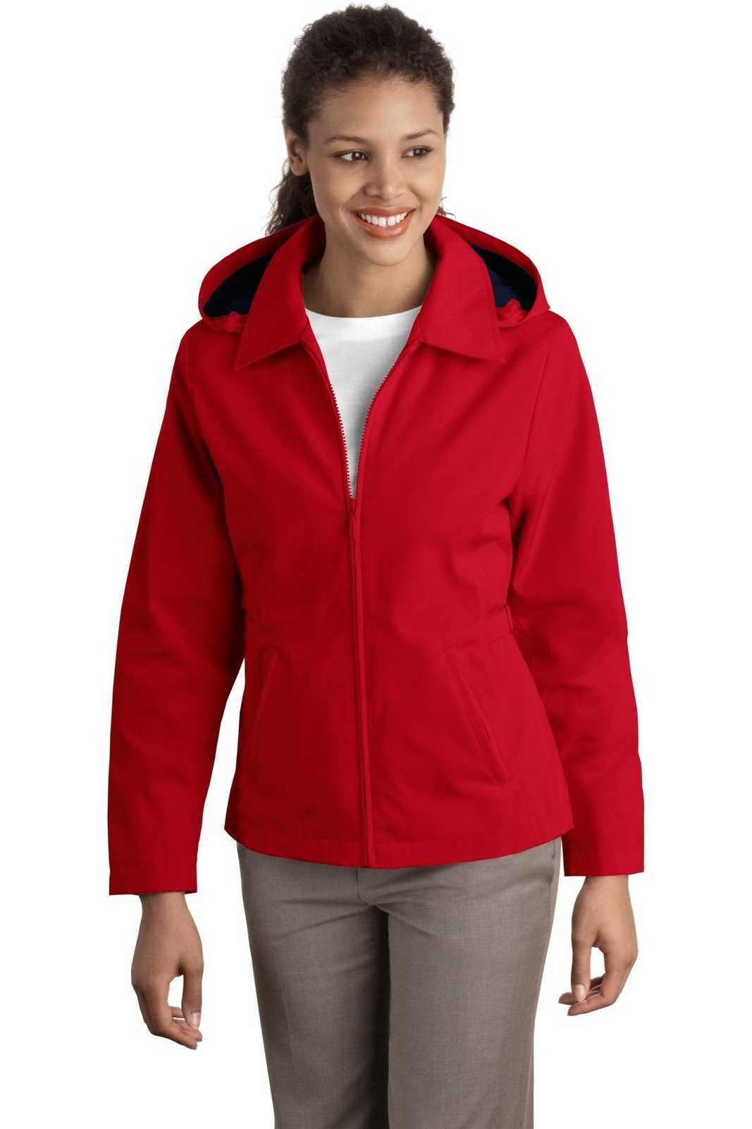 Port Authority L764 Ladies Legacy Jacket - Red Dark Navy - HIT a Double - 1