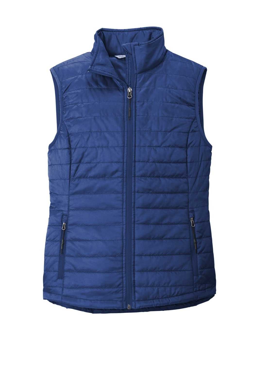 Port Authority L851 Ladies Packable Puffy Vest - Cobalt Blue - HIT a Double - 5