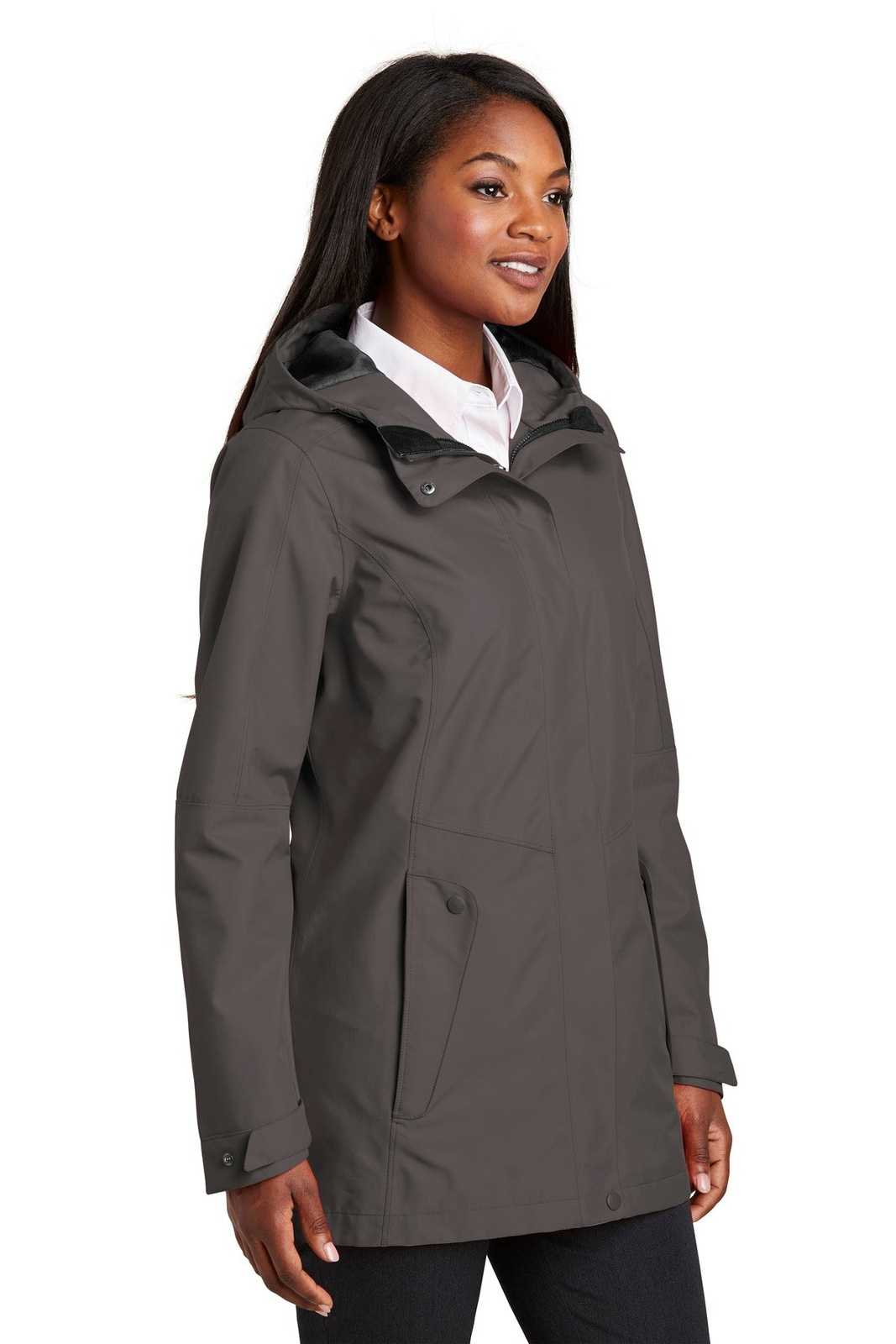 Port Authority L900 Ladies Collective Outer Shell Jacket - Graphite - HIT a Double - 4