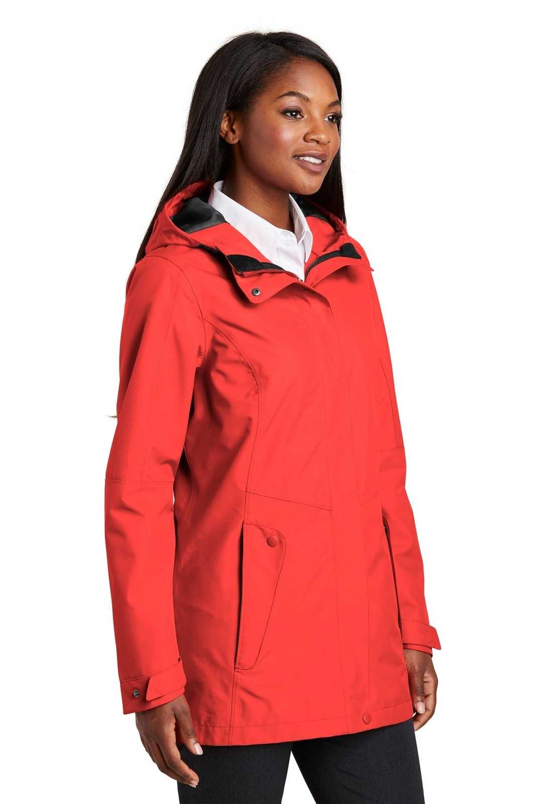 Port Authority L900 Ladies Collective Outer Shell Jacket - Red Pepper - HIT a Double - 4