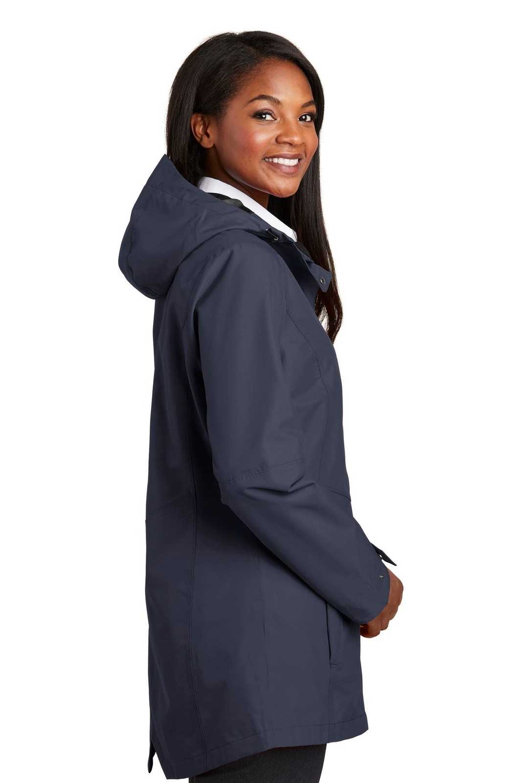Port Authority L900 Ladies Collective Outer Shell Jacket - River Blue Navy - HIT a Double - 3