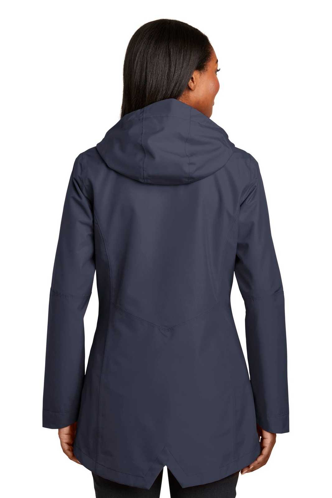 Port Authority L900 Ladies Collective Outer Shell Jacket - River Blue Navy - HIT a Double - 2