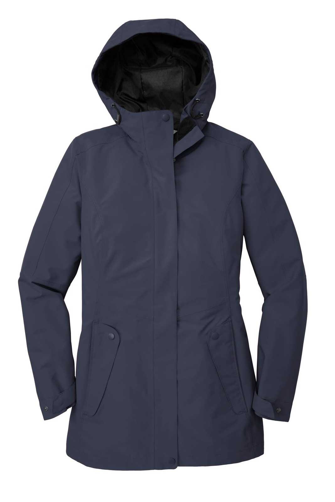 Port Authority L900 Ladies Collective Outer Shell Jacket - River Blue Navy - HIT a Double - 5