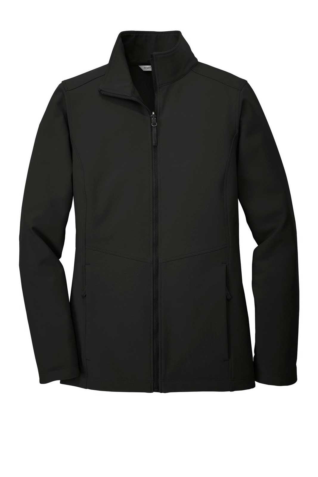 Port Authority L901 Ladies Collective Soft Shell Jacket - Deep Black - HIT a Double - 5
