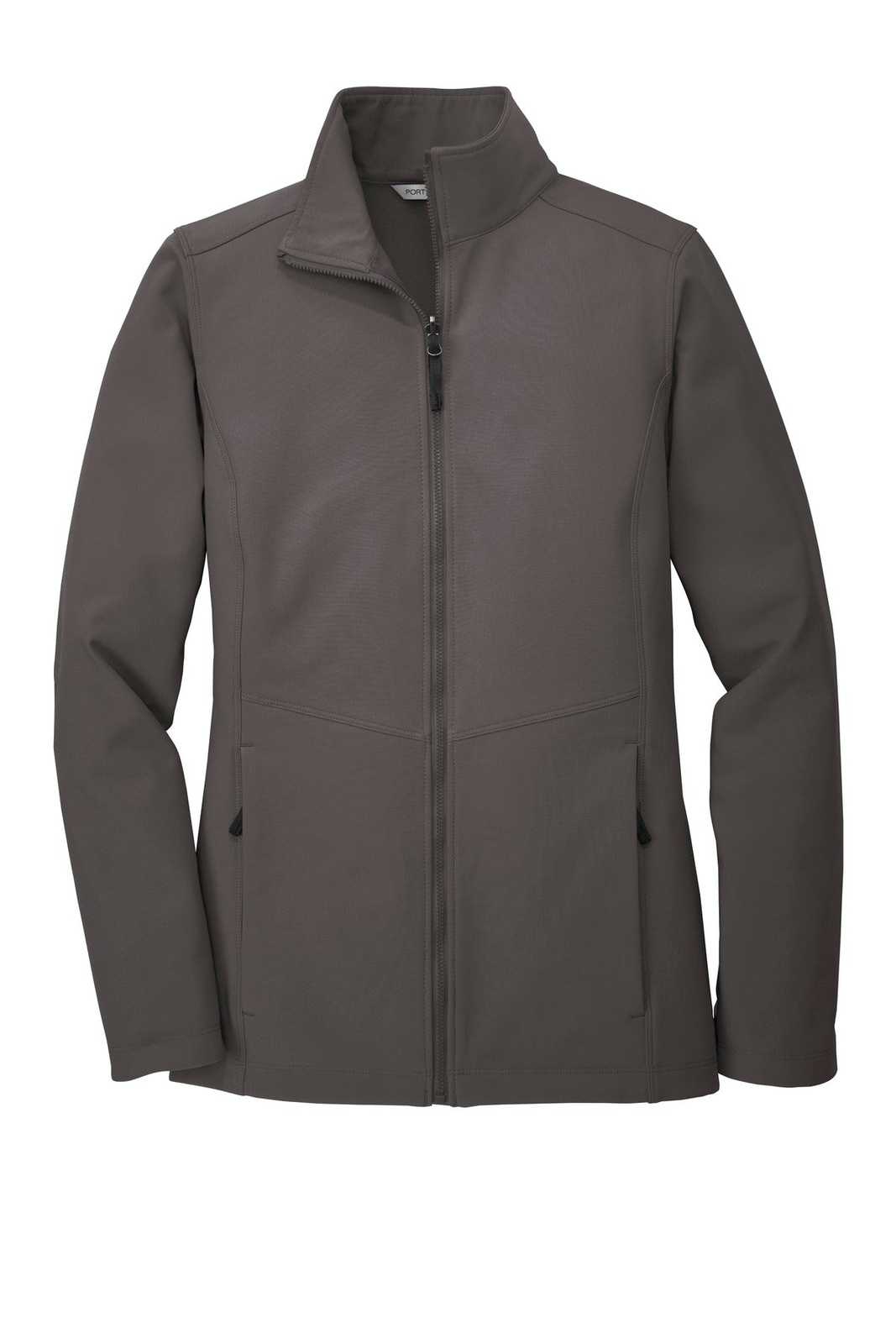 Port Authority L901 Ladies Collective Soft Shell Jacket - Graphite - HIT a Double - 5