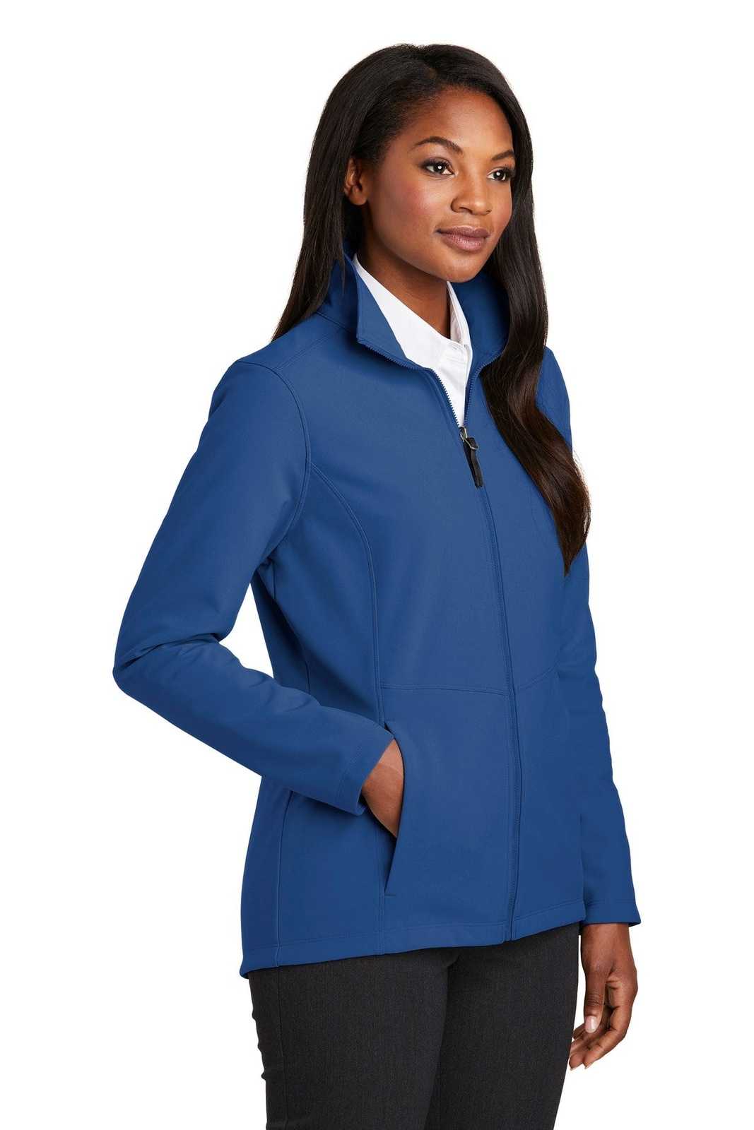 Port Authority L901 Ladies Collective Soft Shell Jacket - Night Sky Blue - HIT a Double - 4