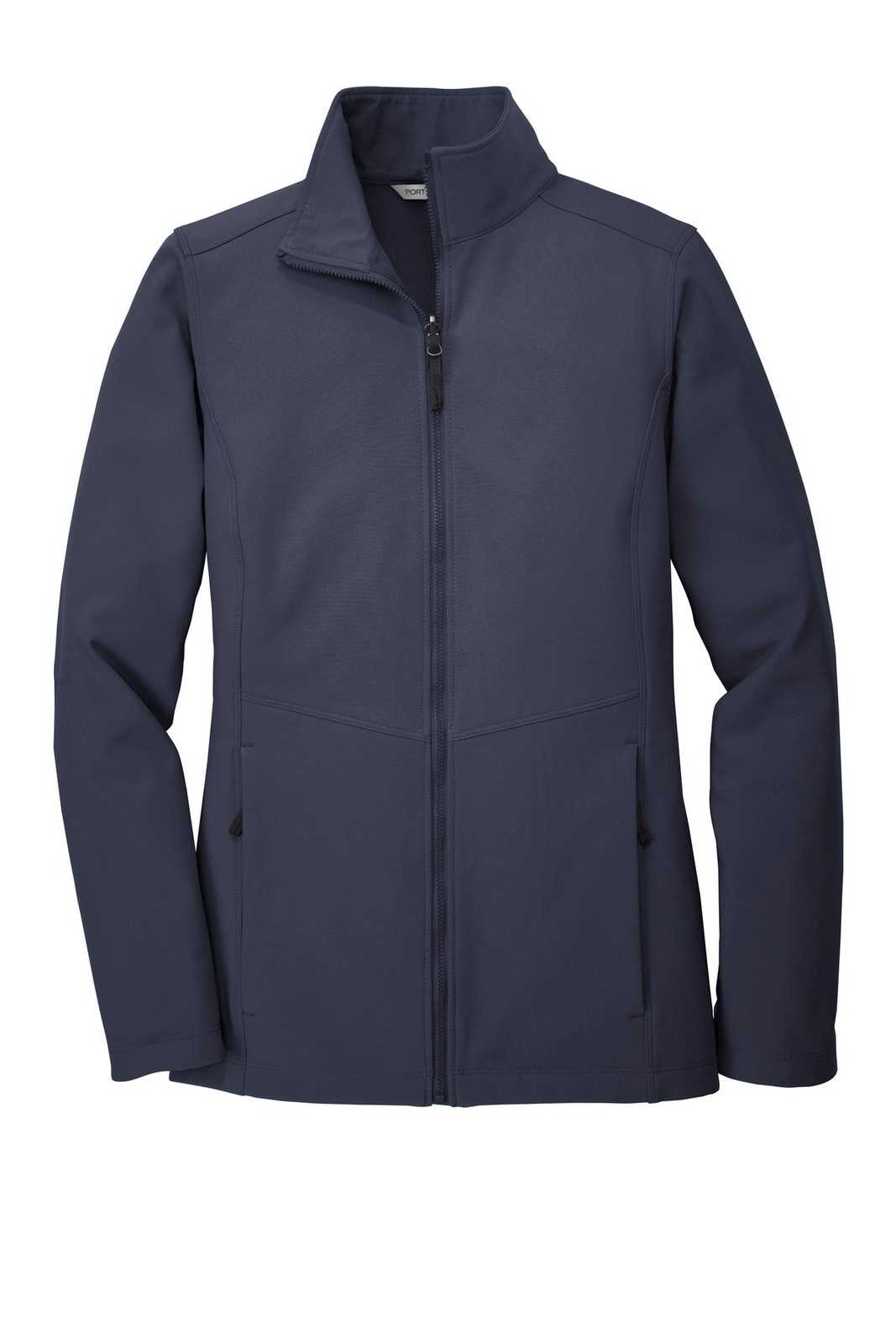 Port Authority L901 Ladies Collective Soft Shell Jacket - River Blue Navy - HIT a Double - 5
