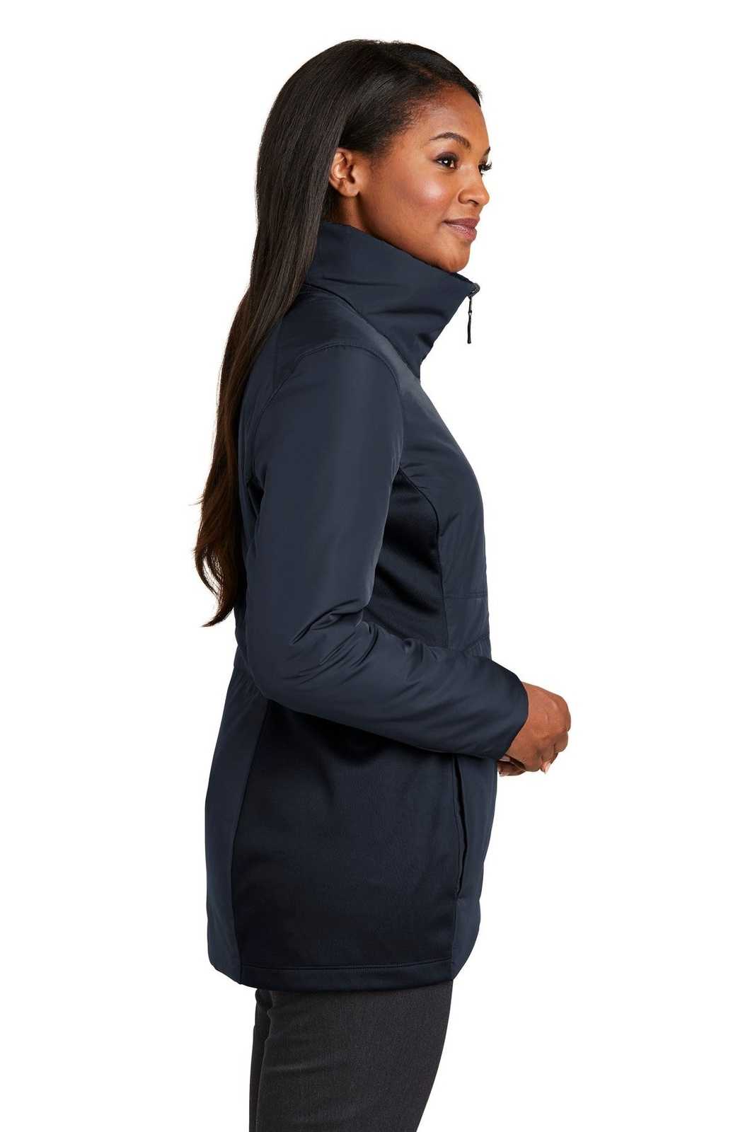 Port Authority L902 Ladies Collective Insulated Jacket - River Blue Navy - HIT a Double - 3