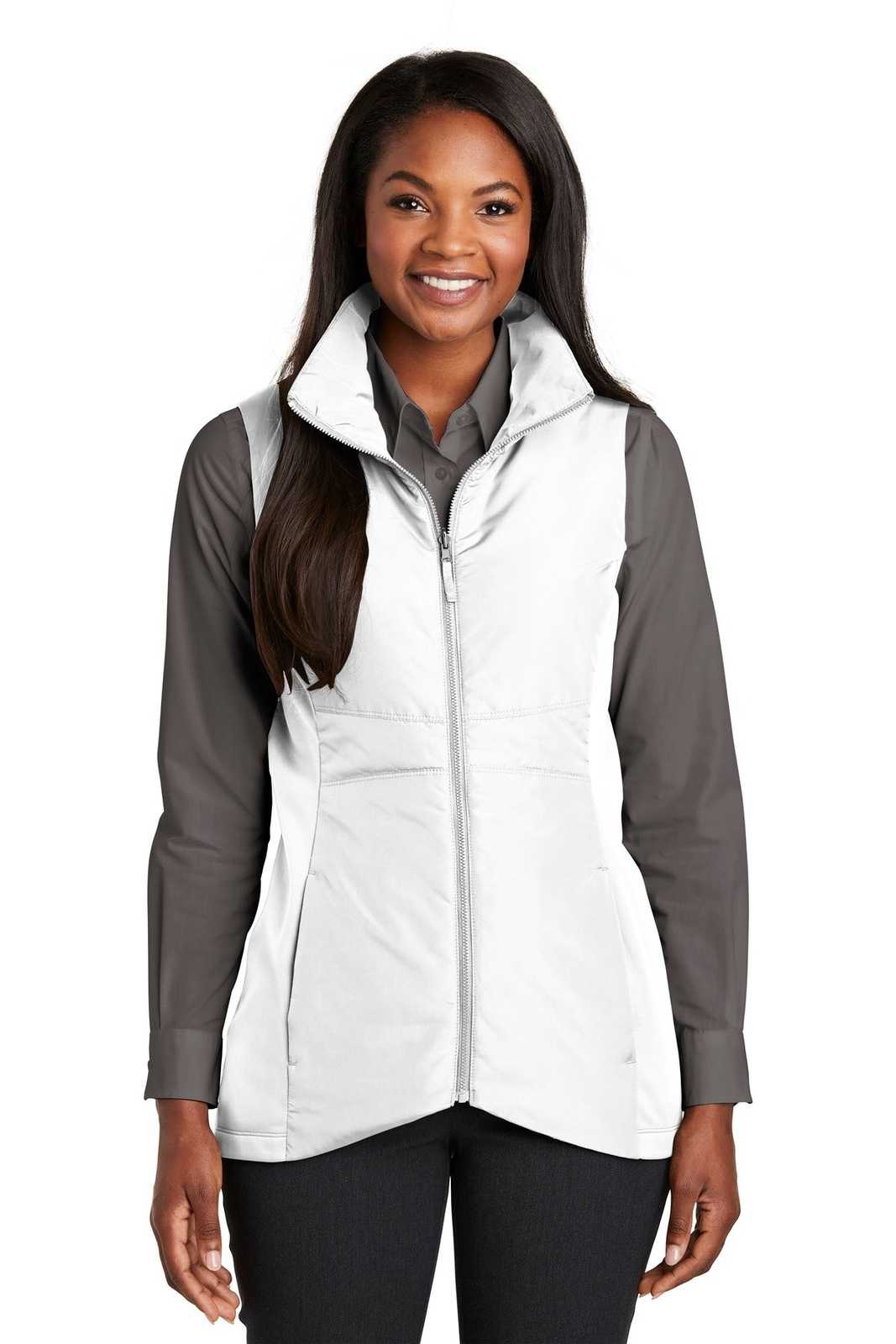 Port Authority L903 Ladies Collective Insulated Vest - White - HIT a Double - 1