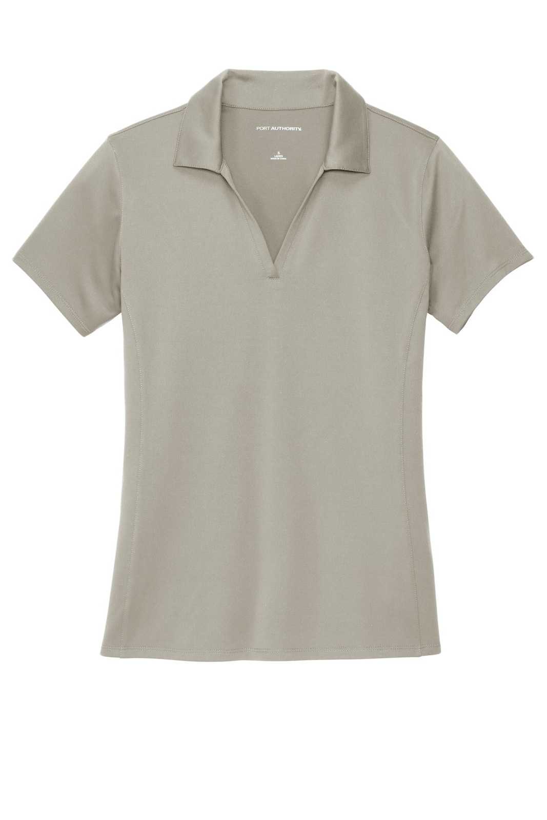 Port Authority LK398 Ladies Performance Staff Polo - Silver - HIT a Double - 2