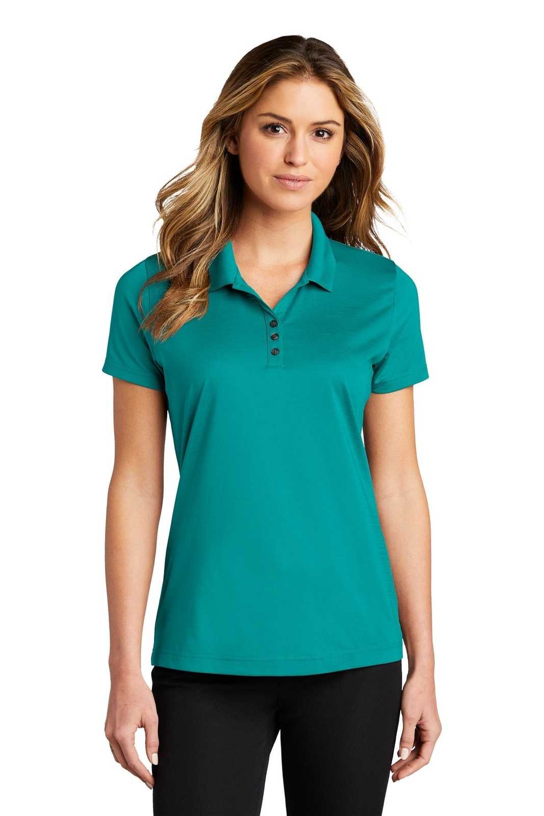 Port Authority LK587 Ladies Eclipse Stretch Polo - Tropic Blue - HIT a Double - 1