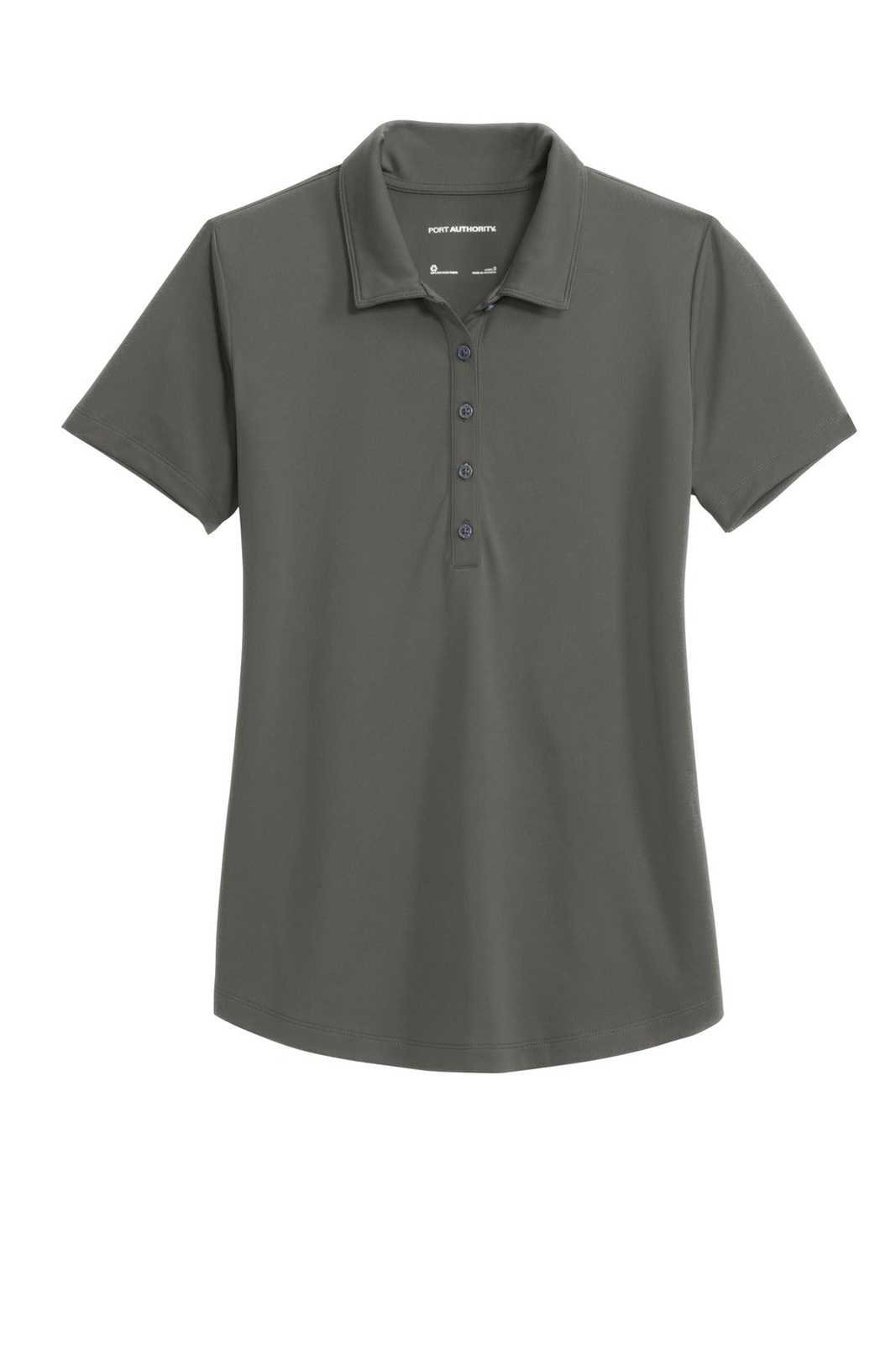 Port Authority LK864 Ladies C-Free Snag-Proof Polo - Grey Steel - HIT a Double - 2