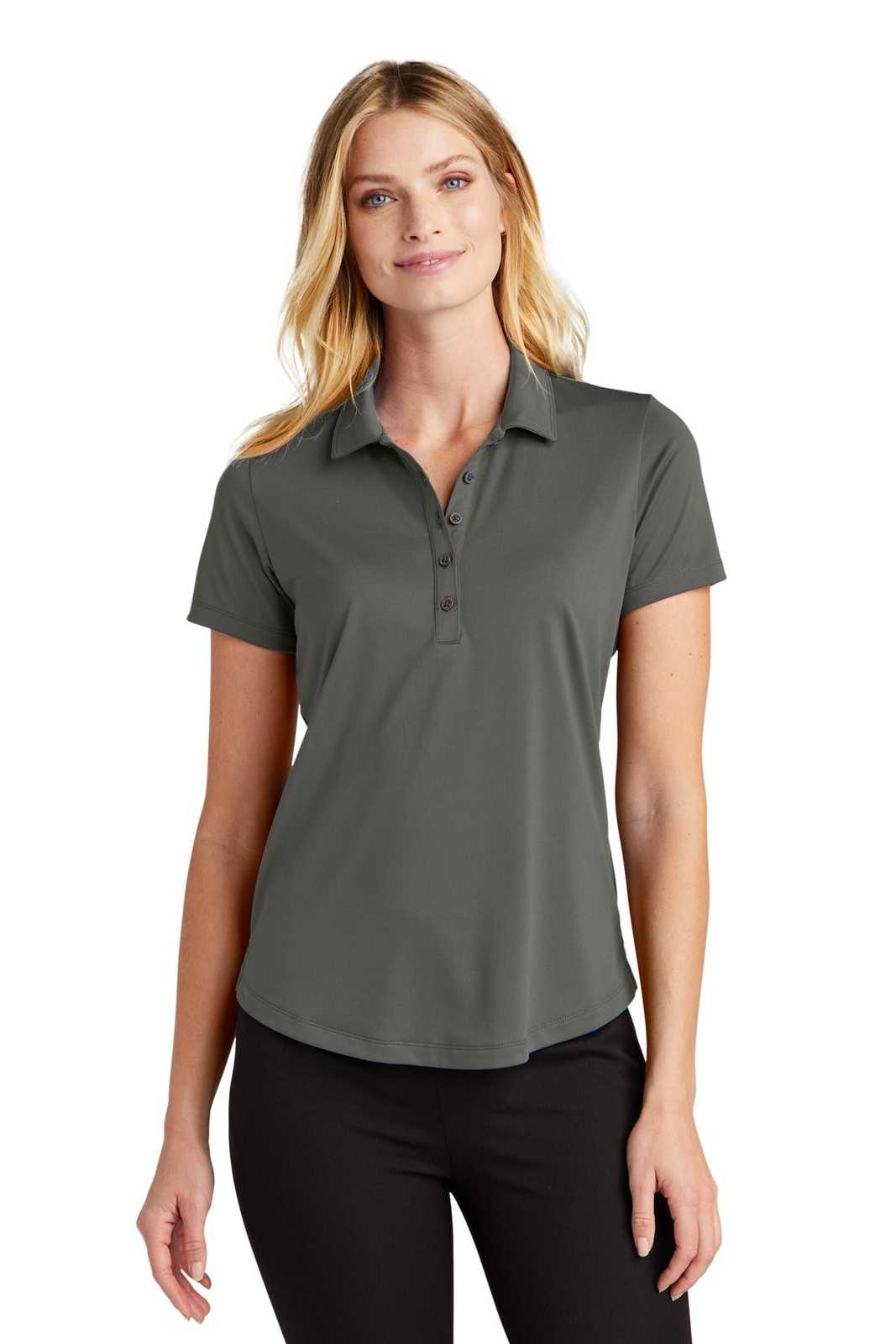 Port Authority LK864 Ladies C-Free Snag-Proof Polo - Grey Steel - HIT a Double - 1
