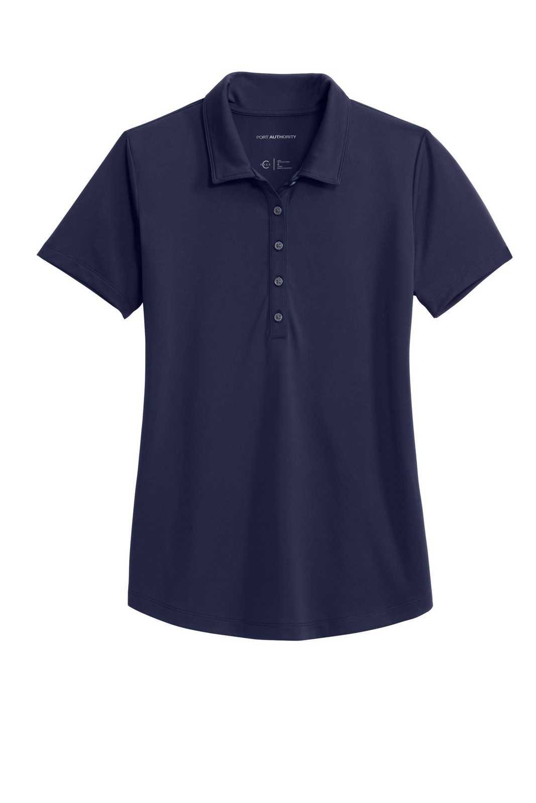 Port Authority LK864 Ladies C-Free Snag-Proof Polo - True Navy - HIT a Double - 1