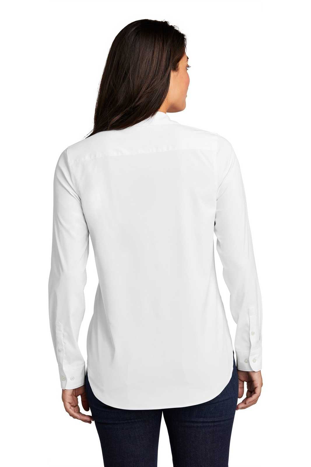 Port Authority LW680 Ladies City Stretch Tunic - White - HIT a Double - 2