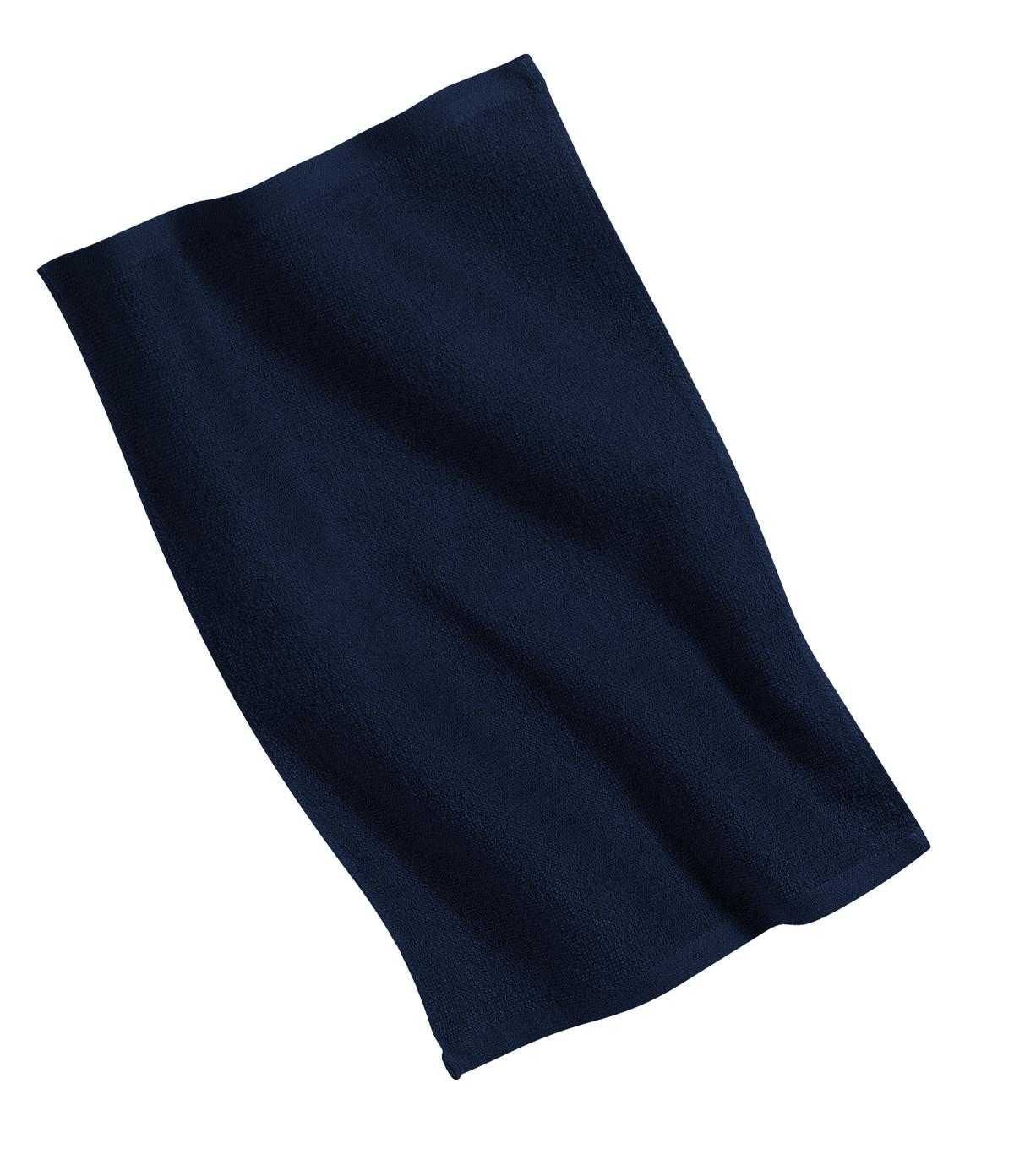Port Authority PT38 Rally Towel - Navy - HIT a Double - 1