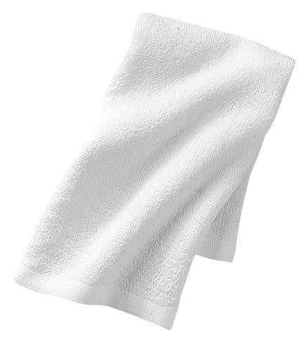 Port Authority PT38 Rally Towel - White - HIT a Double - 1