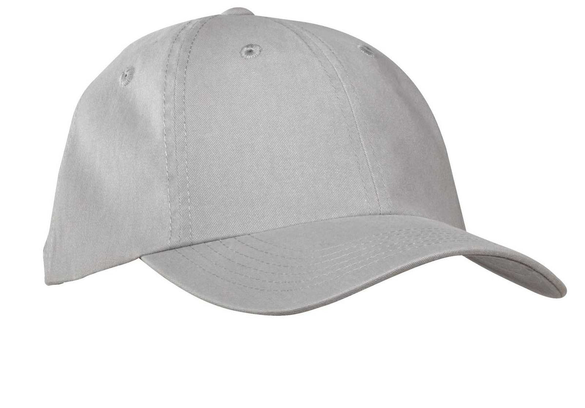 Port Authority PWU Garment-Washed Cap - Chrome - HIT a Double - 1