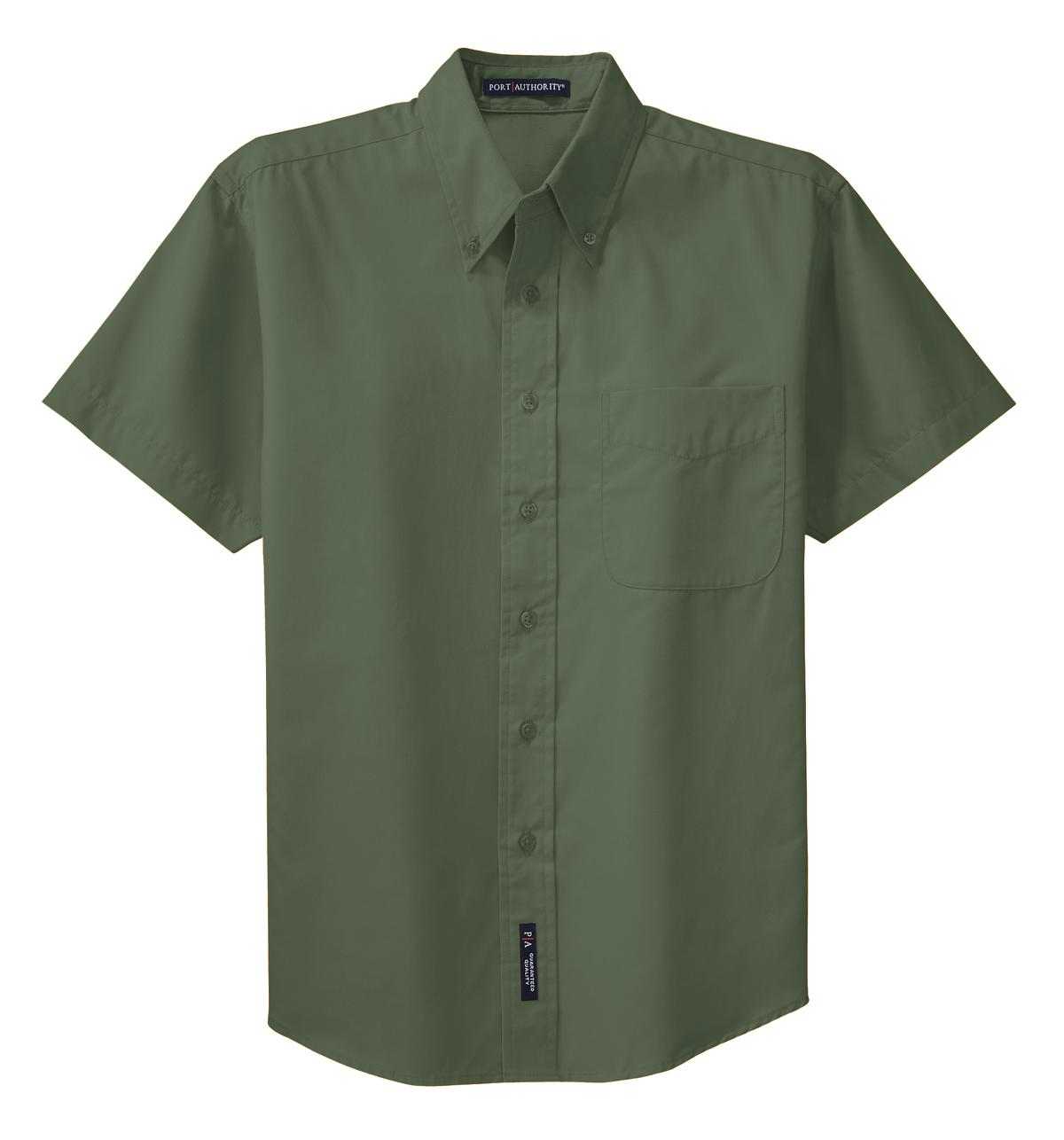Port Authority S508 Short Sleeve Easy Care Shirt - Clover Green - HIT a Double - 5
