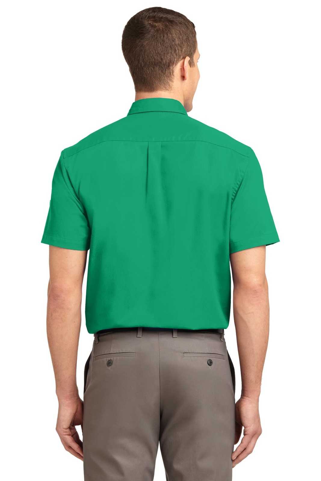 Port Authority S508 Short Sleeve Easy Care Shirt - Court Green - HIT a Double - 2