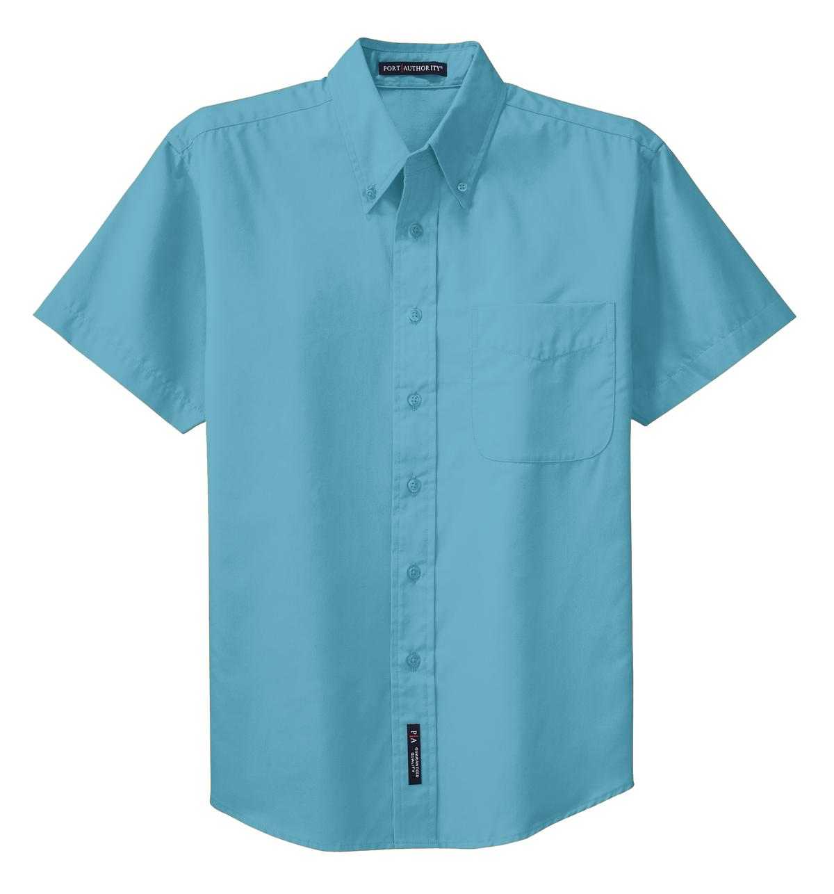 Port Authority S508 Short Sleeve Easy Care Shirt - Maui Blue - HIT a Double - 5