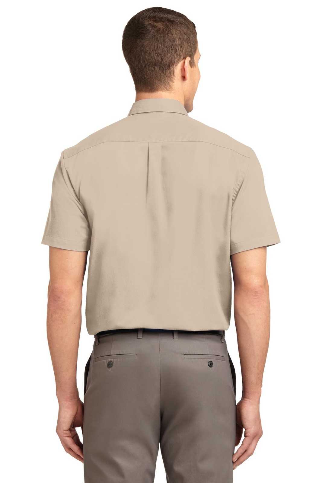 Port Authority S508 Short Sleeve Easy Care Shirt - Stone - HIT a Double - 2
