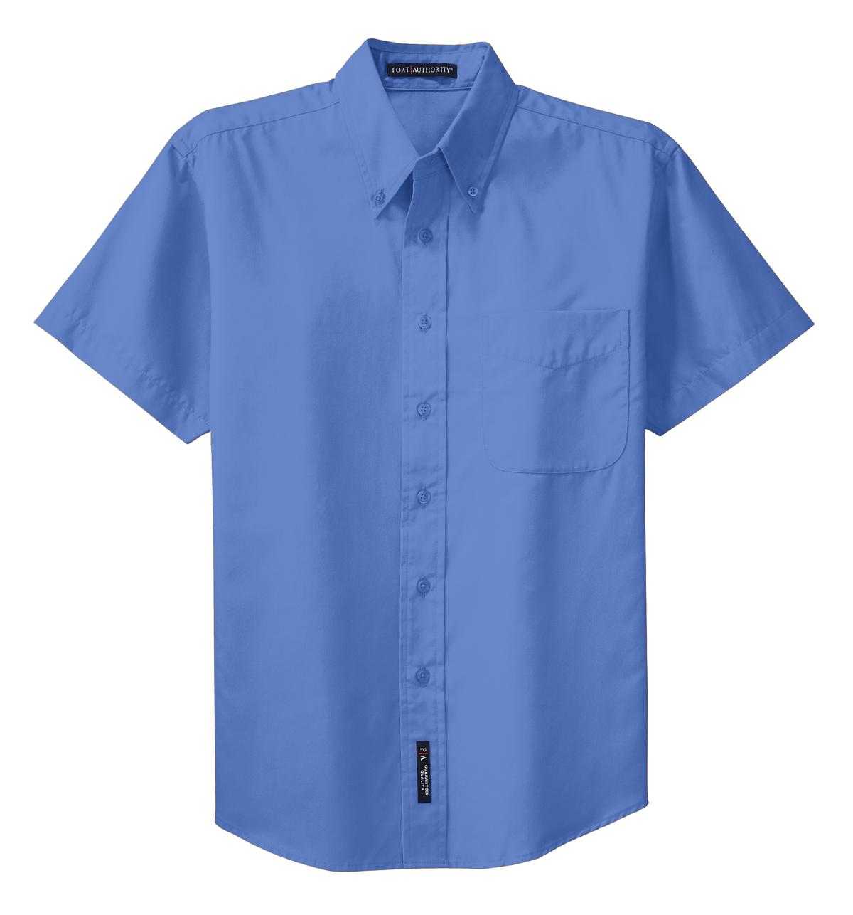 Port Authority S508 Short Sleeve Easy Care Shirt - Ultramarine Blue - HIT a Double - 5