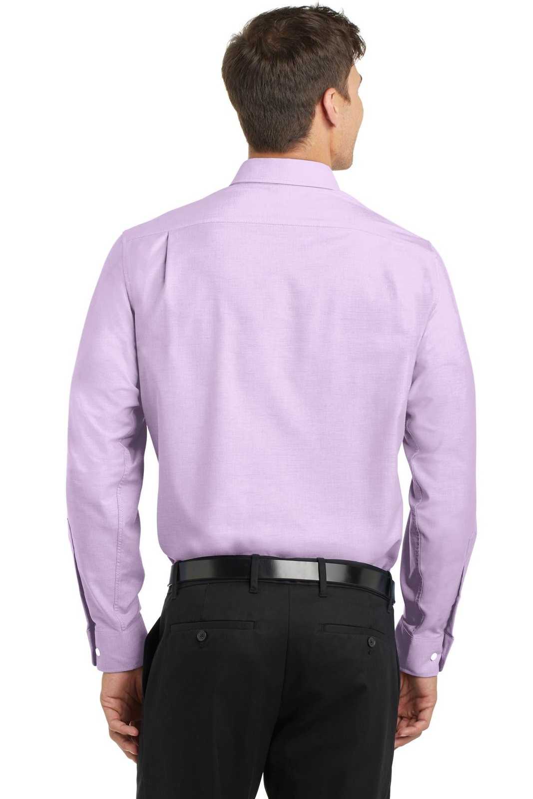 Port Authority S658 Superpro Oxford Shirt - Soft Purple - HIT a Double - 1
