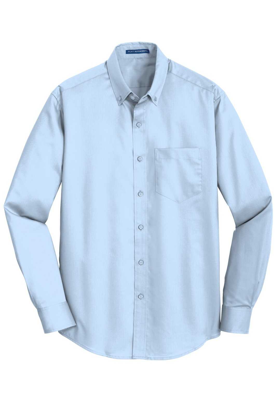 Port Authority S663 Superpro Twill Shirt - Cloud Blue - HIT a Double - 5