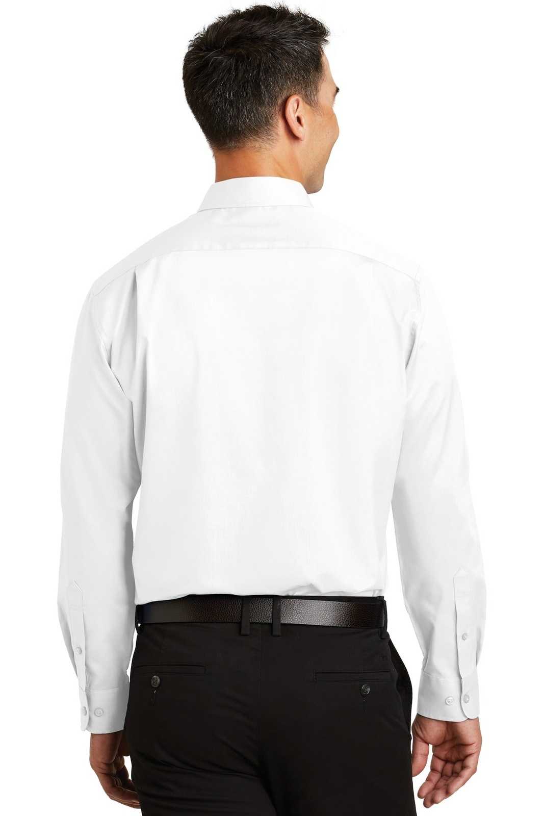 Port Authority S663 Superpro Twill Shirt - White - HIT a Double - 2