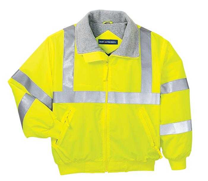 Port Authority SRJ754 Enhanced Visibility Challenger Jacket with Reflective Taping - Safety Yellow Reflective - HIT a Double - 5