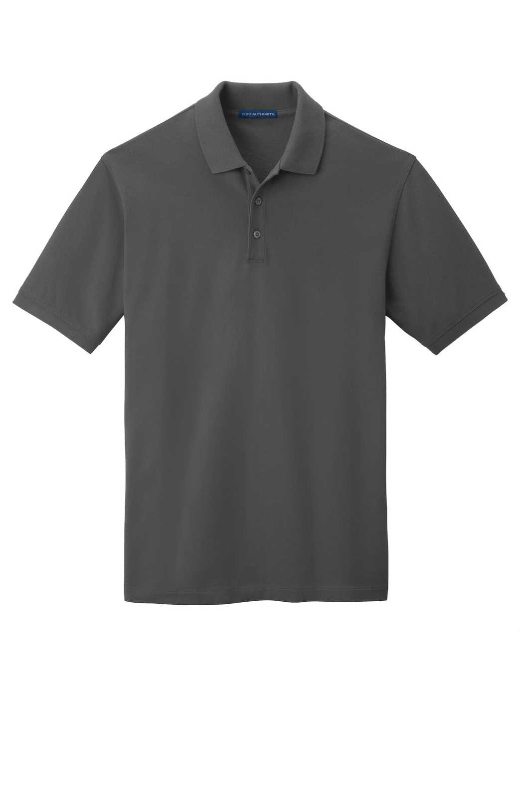 Port Authority TK8000 Tall EZCotton Polo - Sterling Gray - HIT a Double - 5