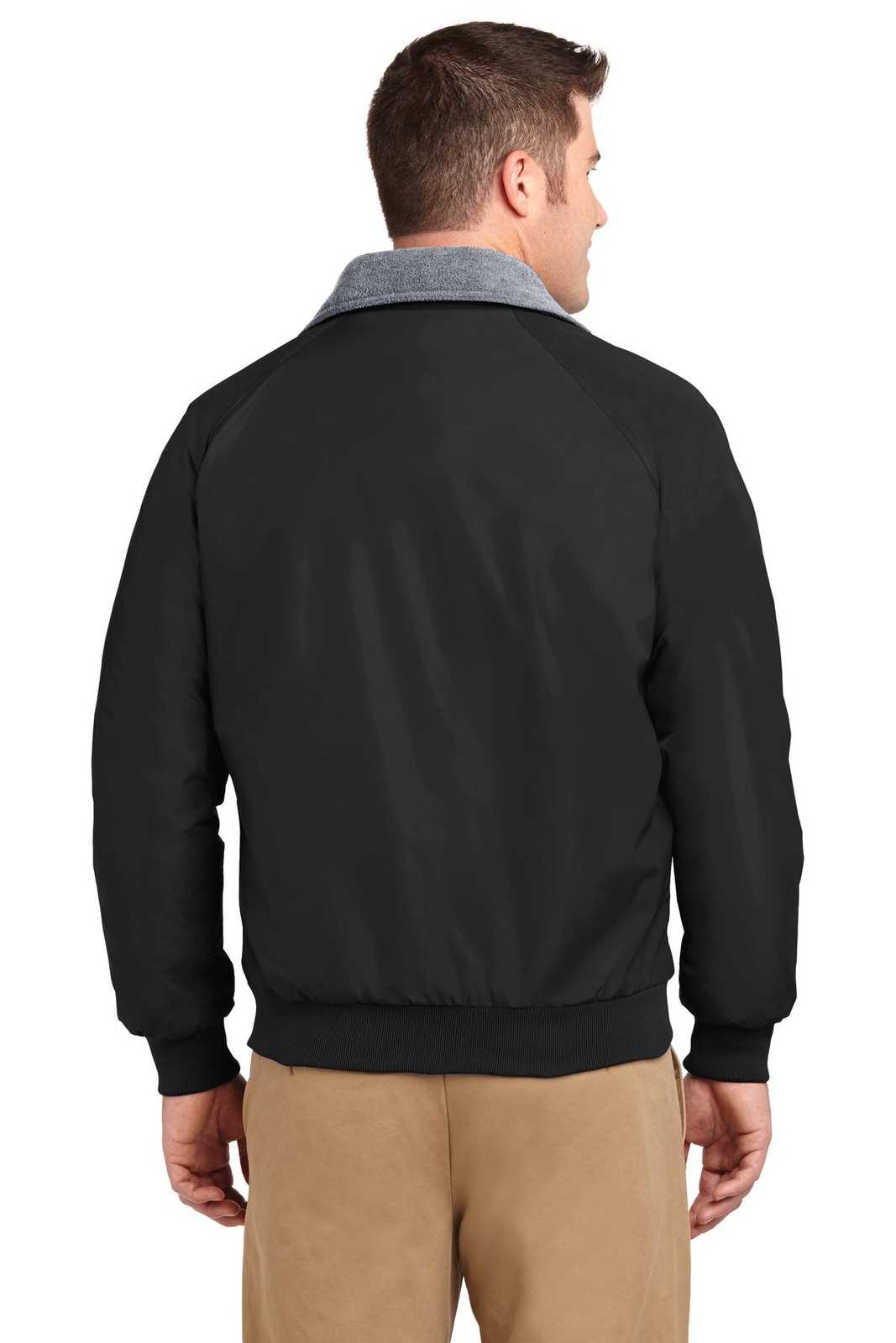 Port Authority TLJ754 Tall Challenger Jacket - True Black Gray - HIT a Double - 2