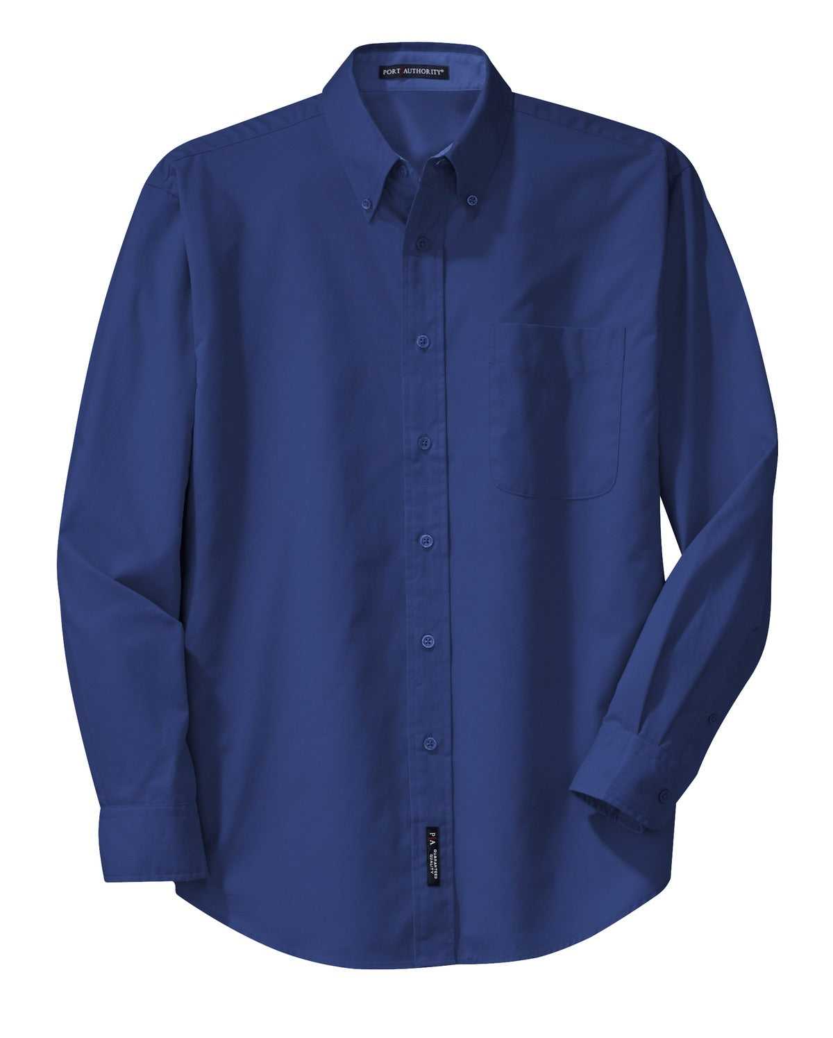 Port Authority TLS608 Tall Long Sleeve Easy Care Shirt - Mediterranean Blue - HIT a Double - 5