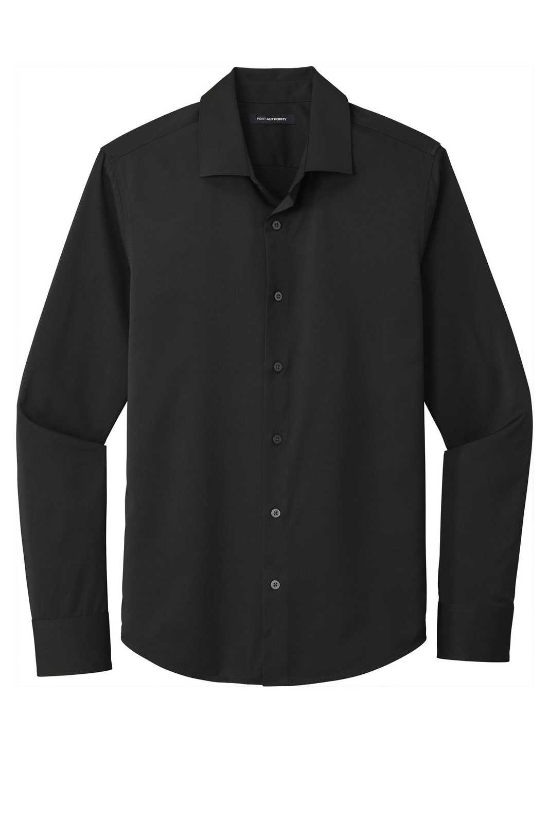 Port Authority W680 City Stretch Shirt - Black - HIT a Double - 5