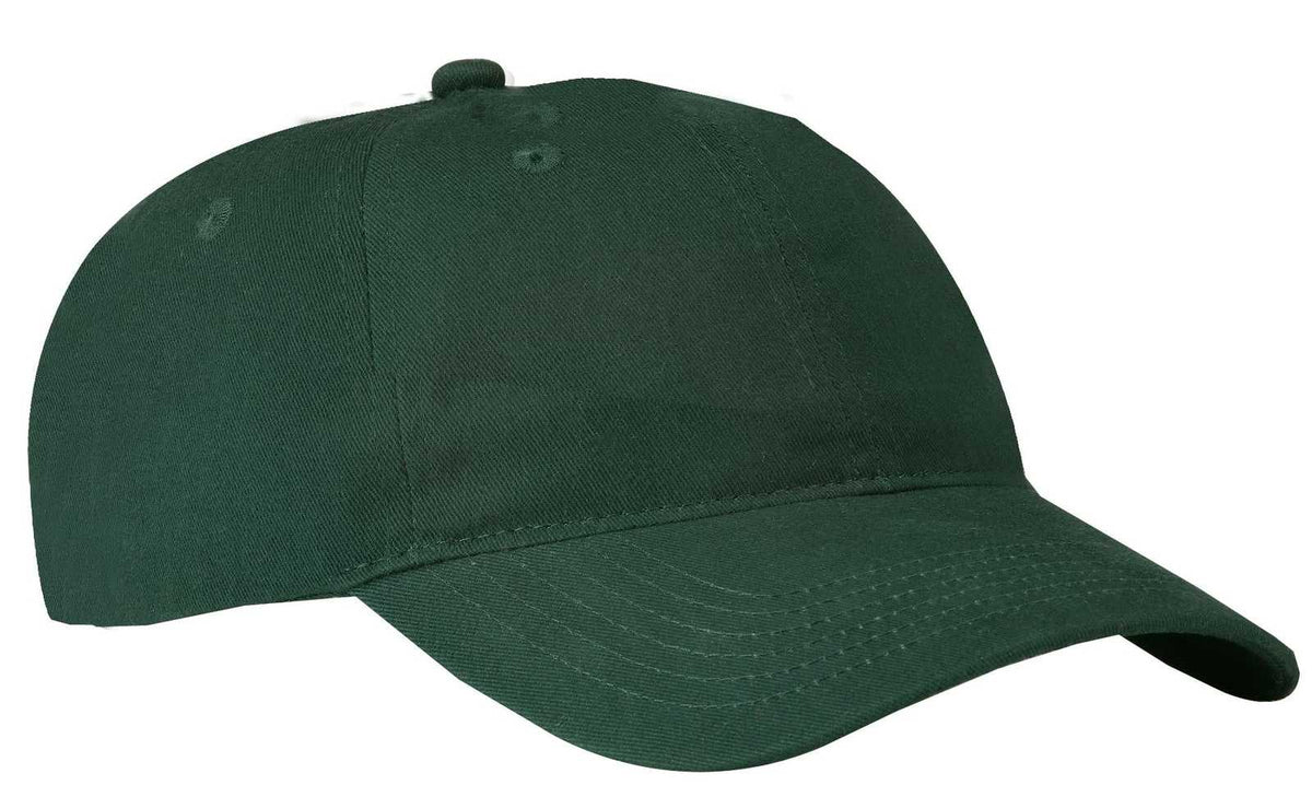 Port &amp; Company CP77 Brushed Twill Low Profile Cap - Hunter - HIT a Double - 1