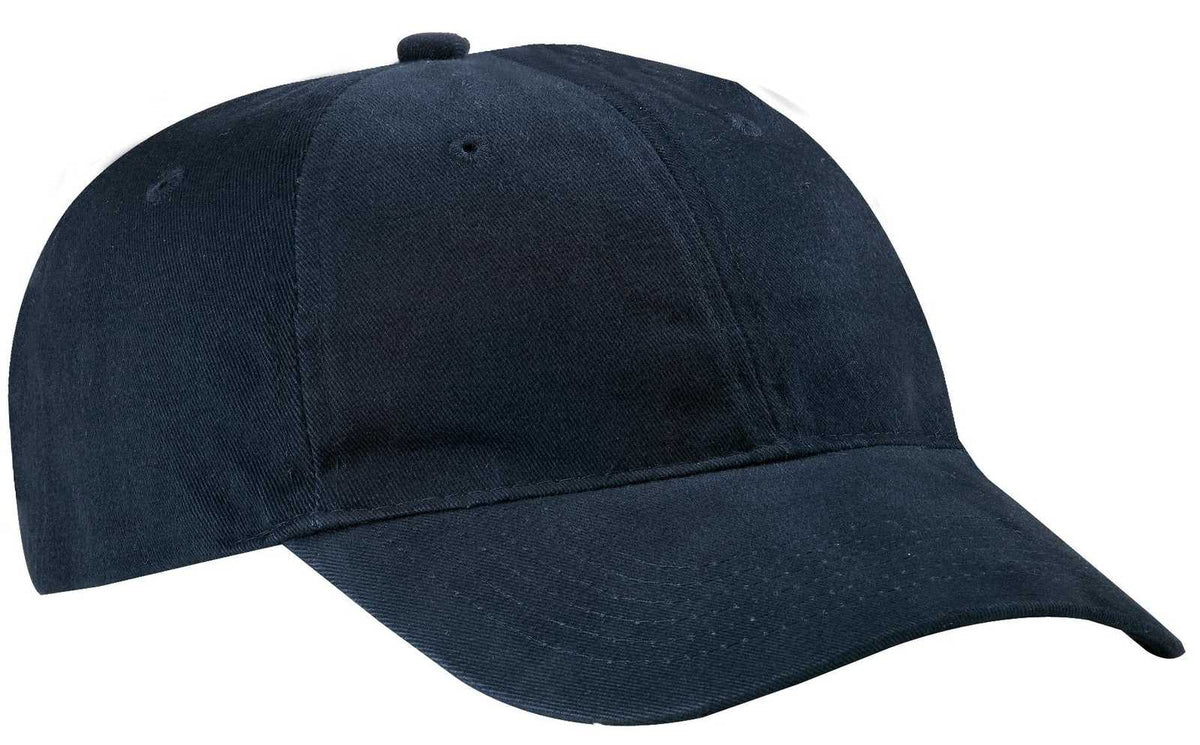 Port &amp; Company CP77 Brushed Twill Low Profile Cap - Navy - HIT a Double - 1