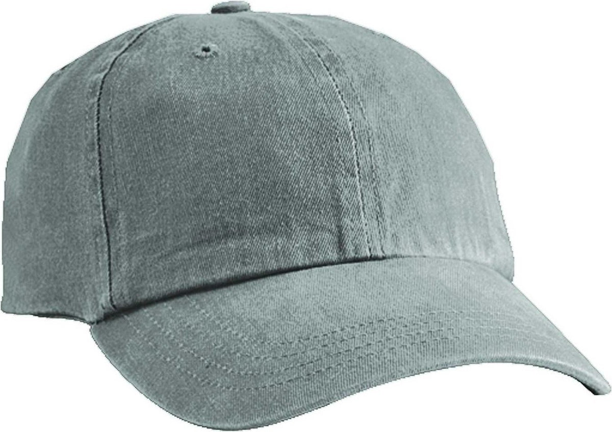 Port &amp; Company CP84 Pigment-Dyed Cap - Charcoal - HIT a Double - 1