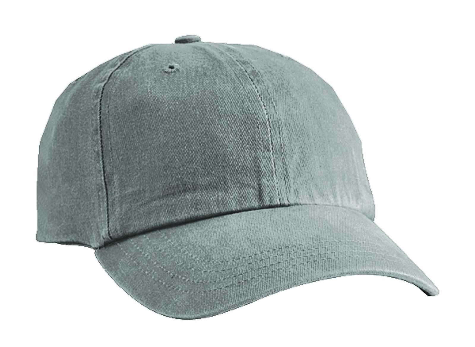 Port & Company CP84 Pigment-Dyed Cap - Charcoal - HIT a Double - 1
