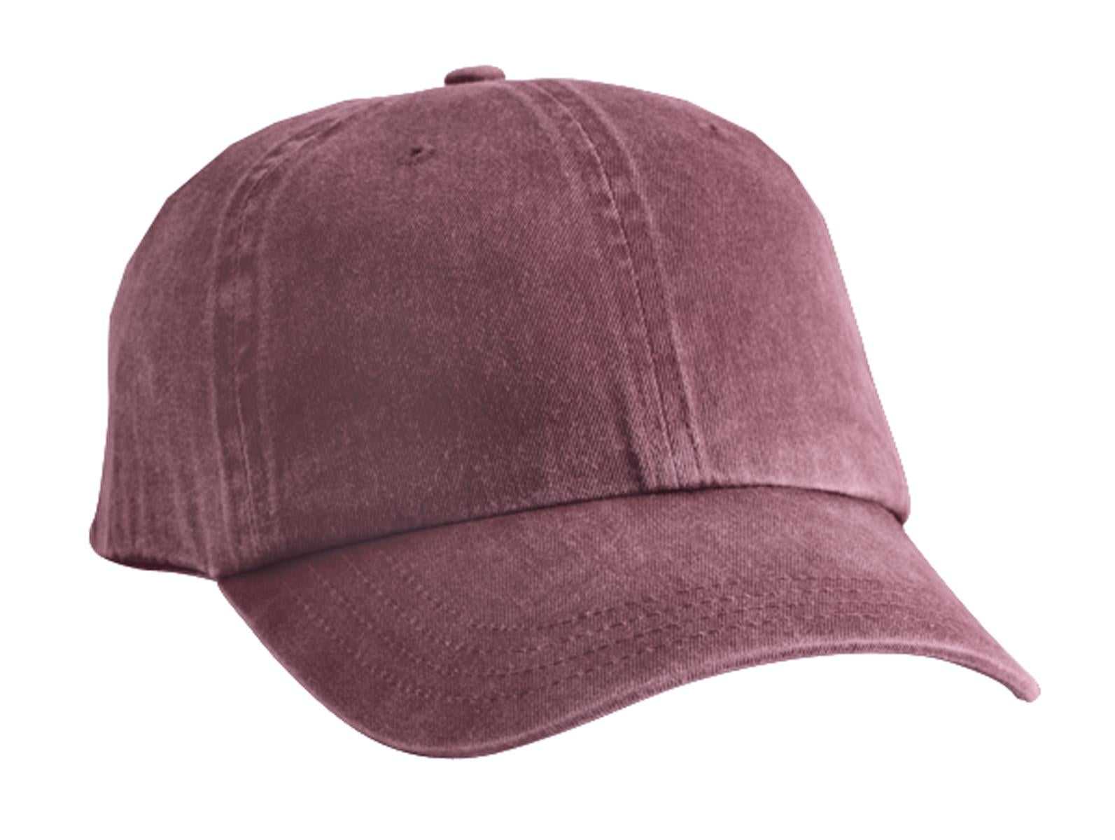 Port & Company CP84 Pigment-Dyed Cap - Maroon - HIT a Double - 1