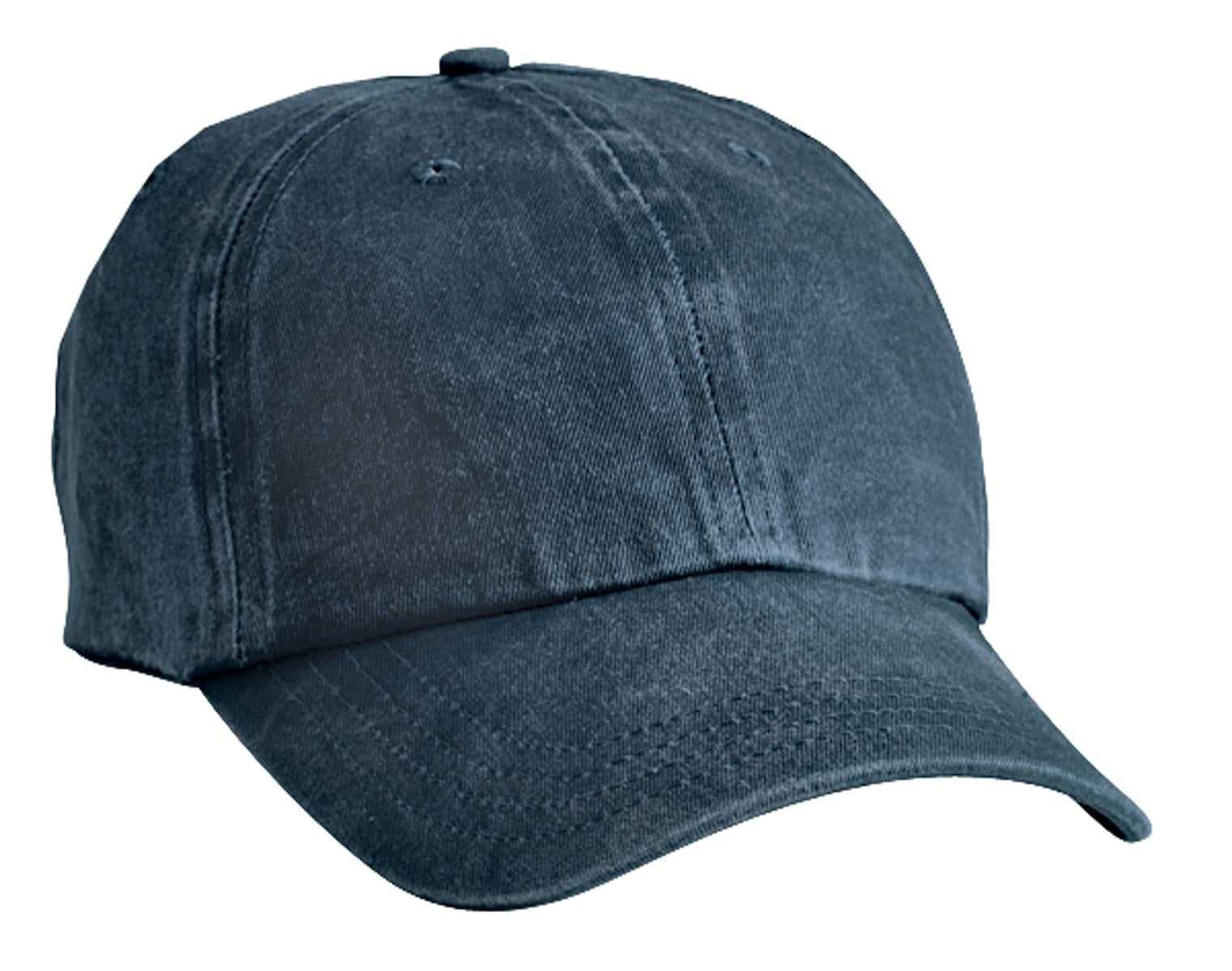 Port & Company CP84 Pigment-Dyed Cap - Navy - HIT a Double - 1
