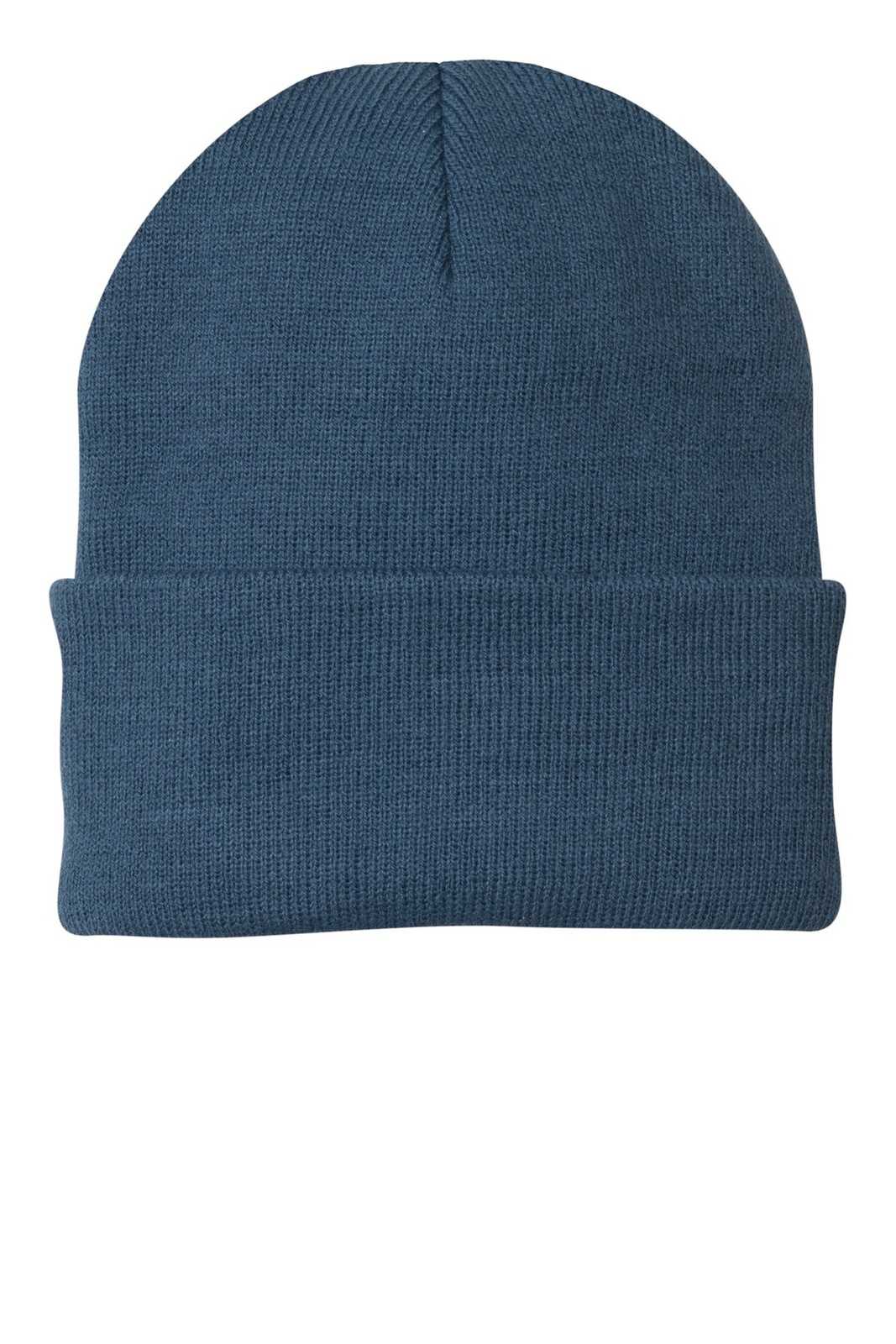 Port & Company CP90 Knit Cap with Cuff - Millennium Blue - HIT a Double - 1