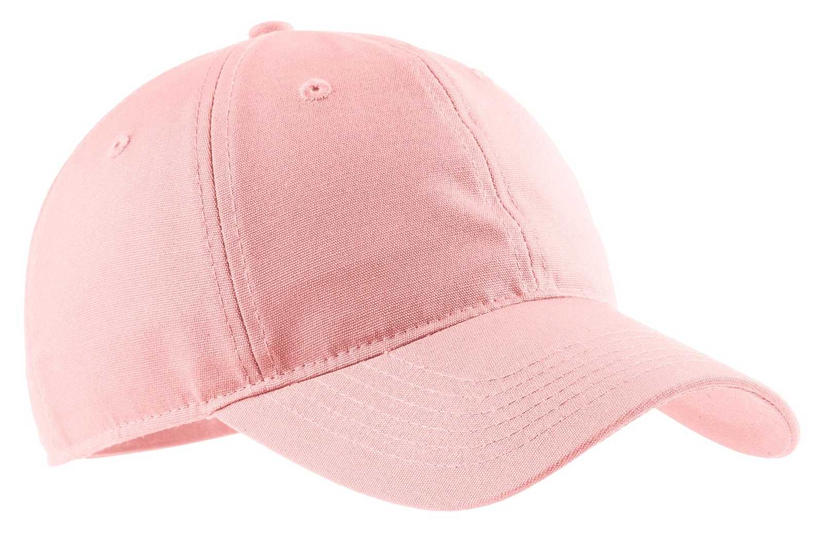 Port & Company CP96 Soft Brushed Canvas Cap - Light Pink - HIT a Double - 1
