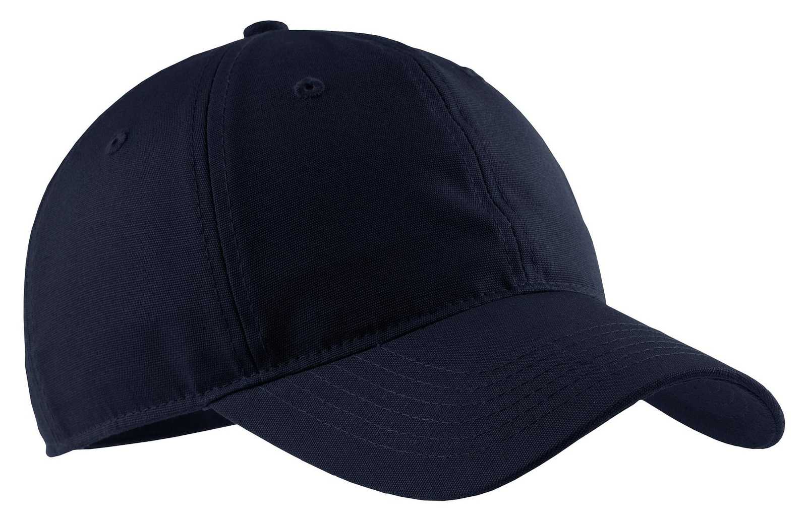 Port & Company CP96 Soft Brushed Canvas Cap - Navy - HIT a Double - 1