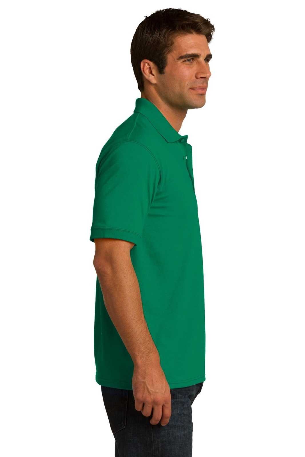 Port &amp; Company KP55 Core Blend Jersey Knit Polo - Kelly - HIT a Double - 3