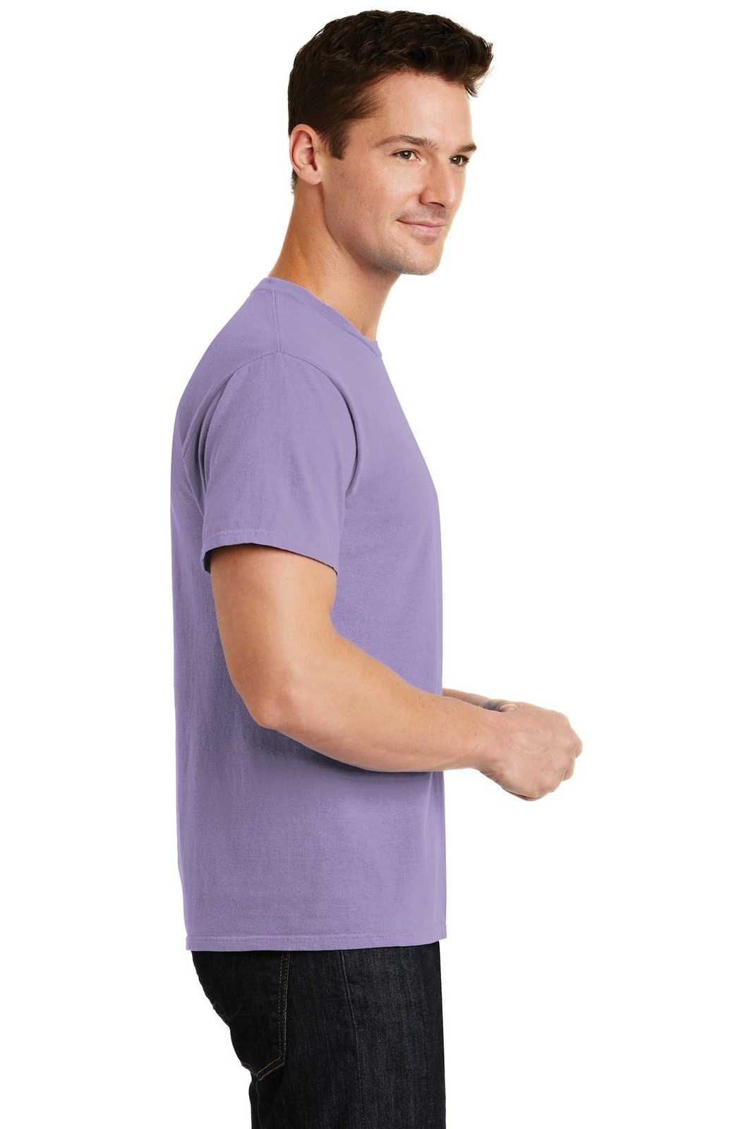 Port &amp; Company PC099 Beach Wash Garment-Dyed Tee - Amethyst - HIT a Double - 3