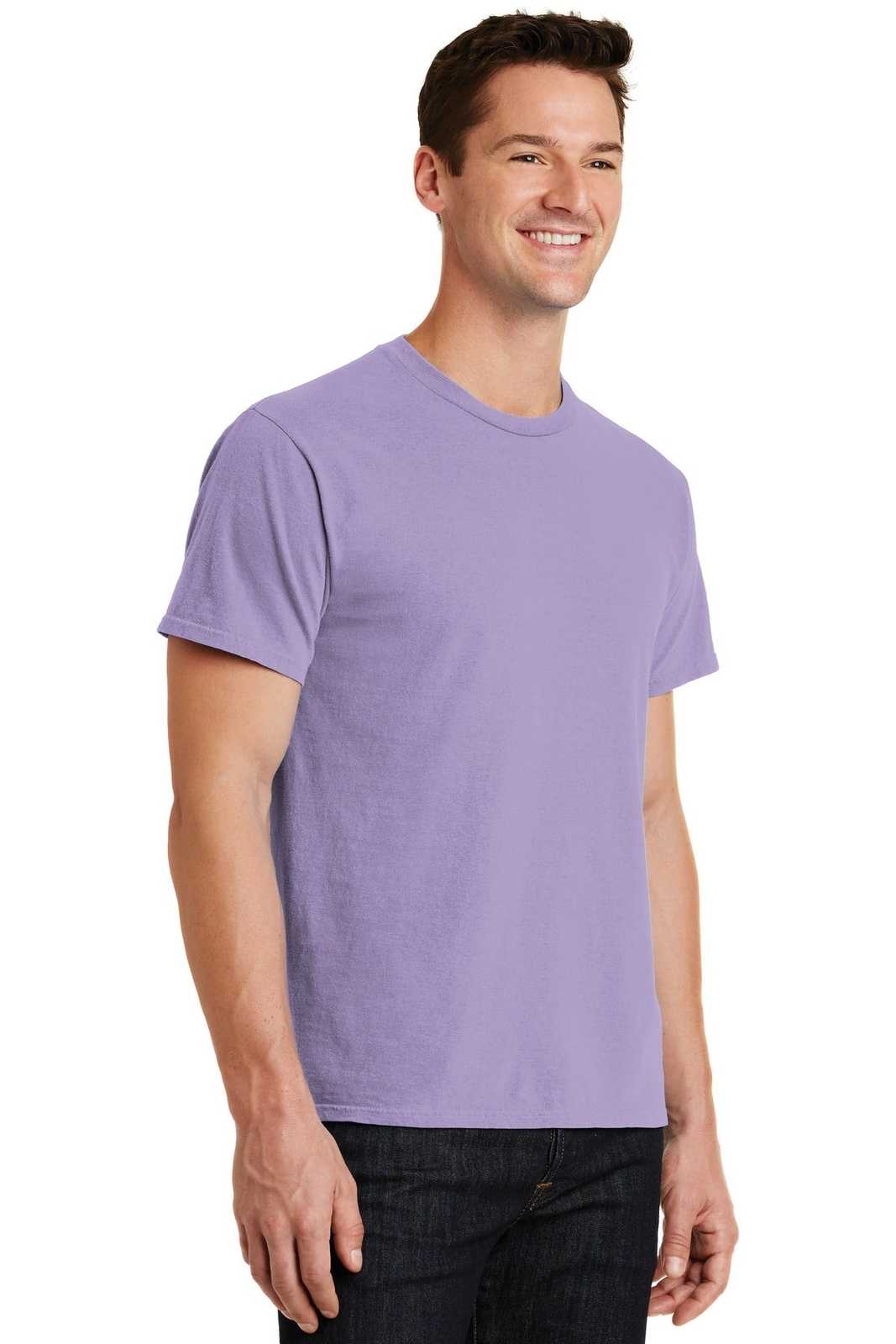 Port &amp; Company PC099 Beach Wash Garment-Dyed Tee - Amethyst - HIT a Double - 4