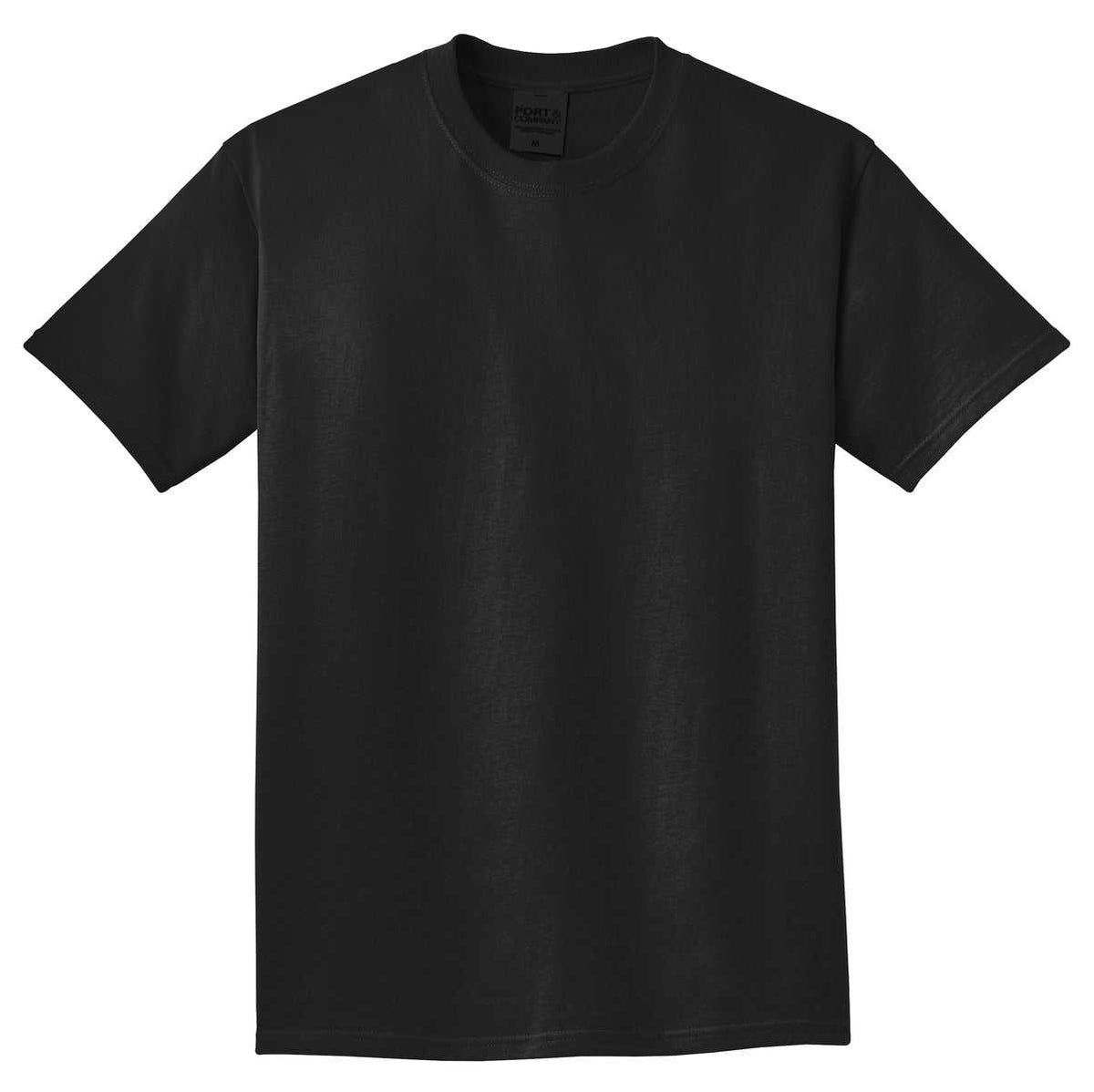 Port &amp; Company PC099 Beach Wash Garment-Dyed Tee - Black - HIT a Double - 5