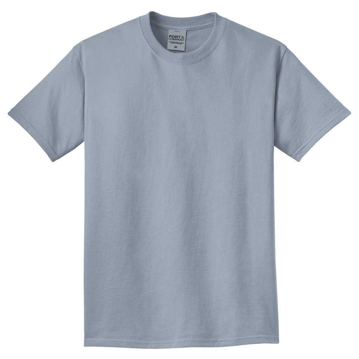 Port &amp; Company PC099 Beach Wash Garment-Dyed Tee - Dove Gray - HIT a Double - 5
